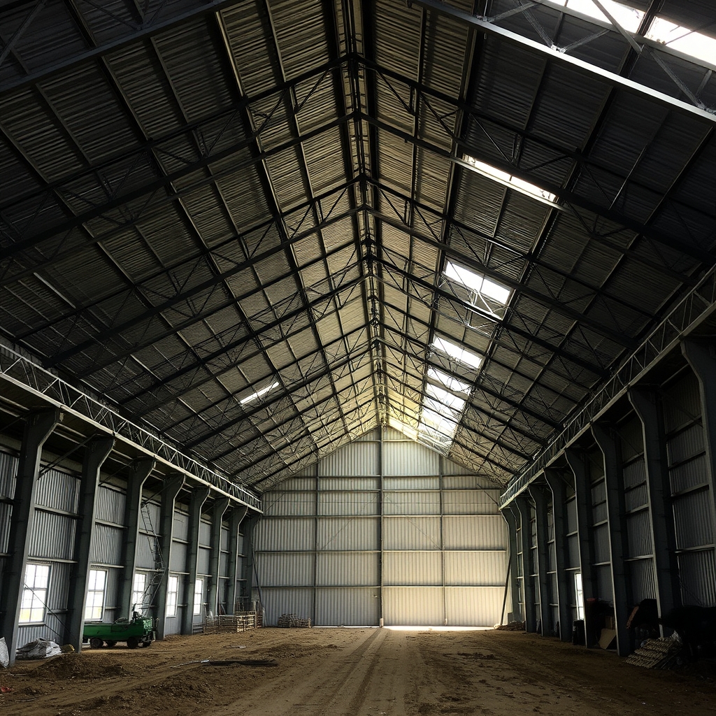 Hangar agricole (illustration)
