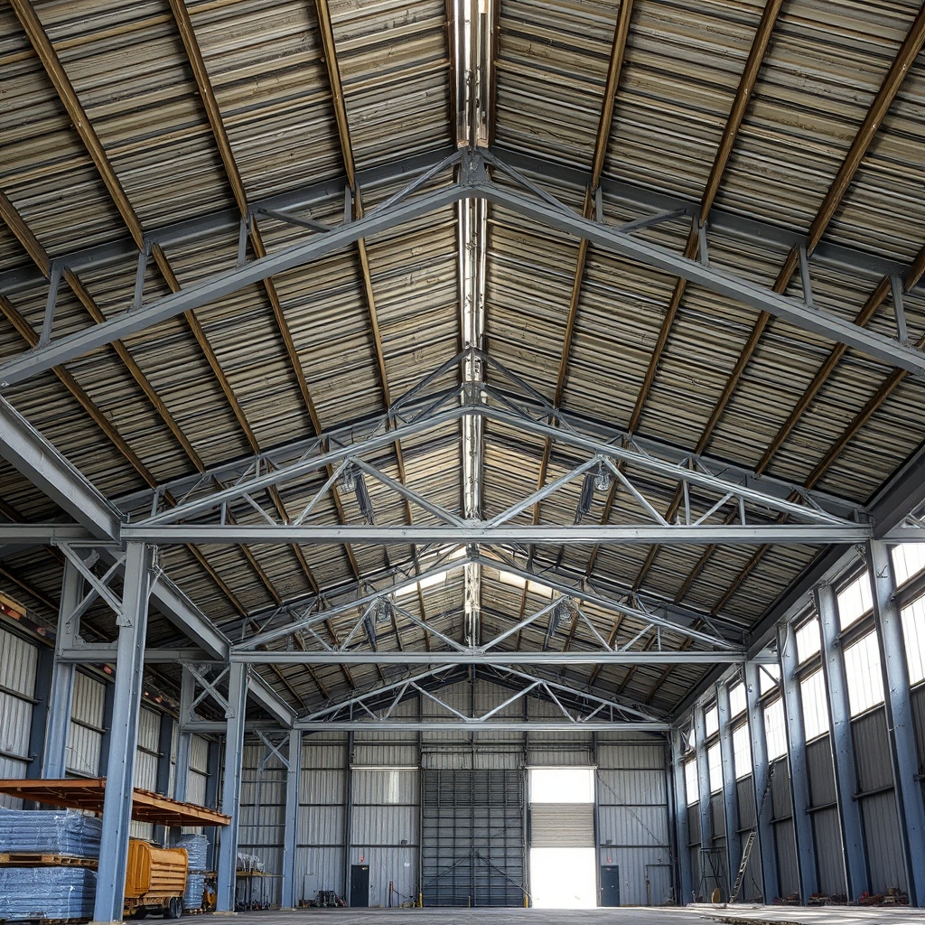 détail d'ouvrage Hangar agricole (illustration)